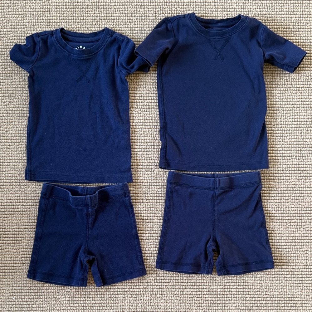PRIMARY Organic cotton pajama shorts set size 2-3